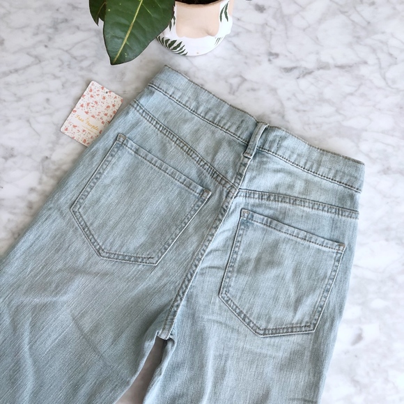 BOGO50% Free People WeTheFree Hi Rise Straight Fla - Picture 6 of 8